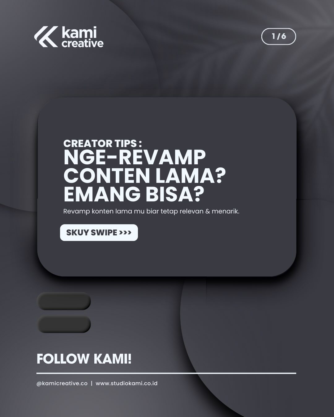 Revamp Konten Lama