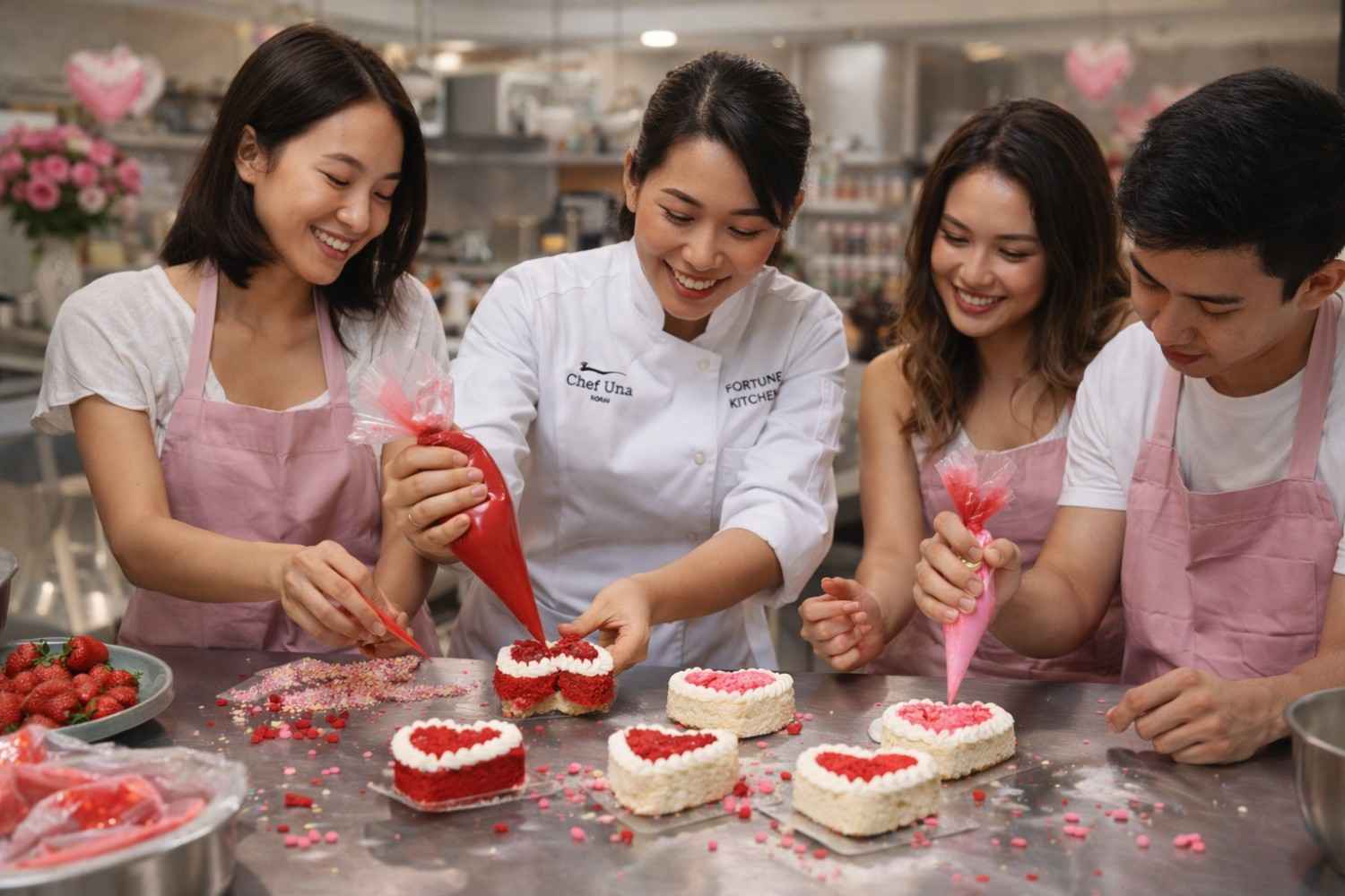 baking class Bali di Fortune Kitchen bersama Chef Una