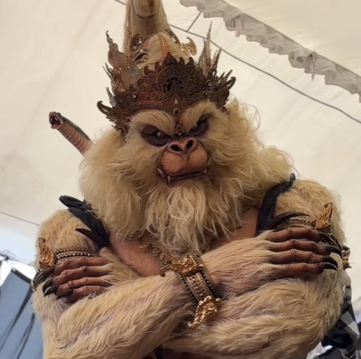 Suasana penilaian Ogoh-Ogoh Zona 6 Kabupaten Badung di Banjar Batubelig Kangin Desa Adat Kerobokan Kuta Utara 20 Februari 2026