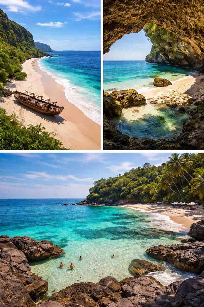 Rekomendasi 3 pantai di Bali tahun 2026: Pantai Nunggalan, Green Bowl, dan Bias Tugel. Hidden gem untuk liburan tenang dan anti-ramai.