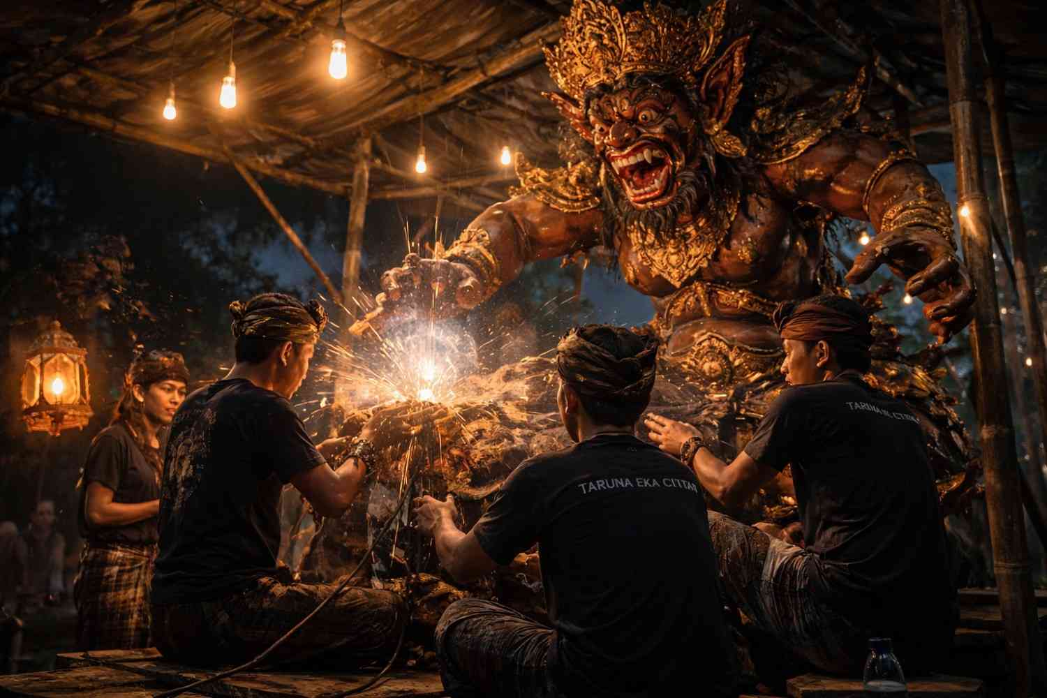 Perjalanan STT Taruna Eka Citta dalam Tradisi Ogoh-Ogoh Bali