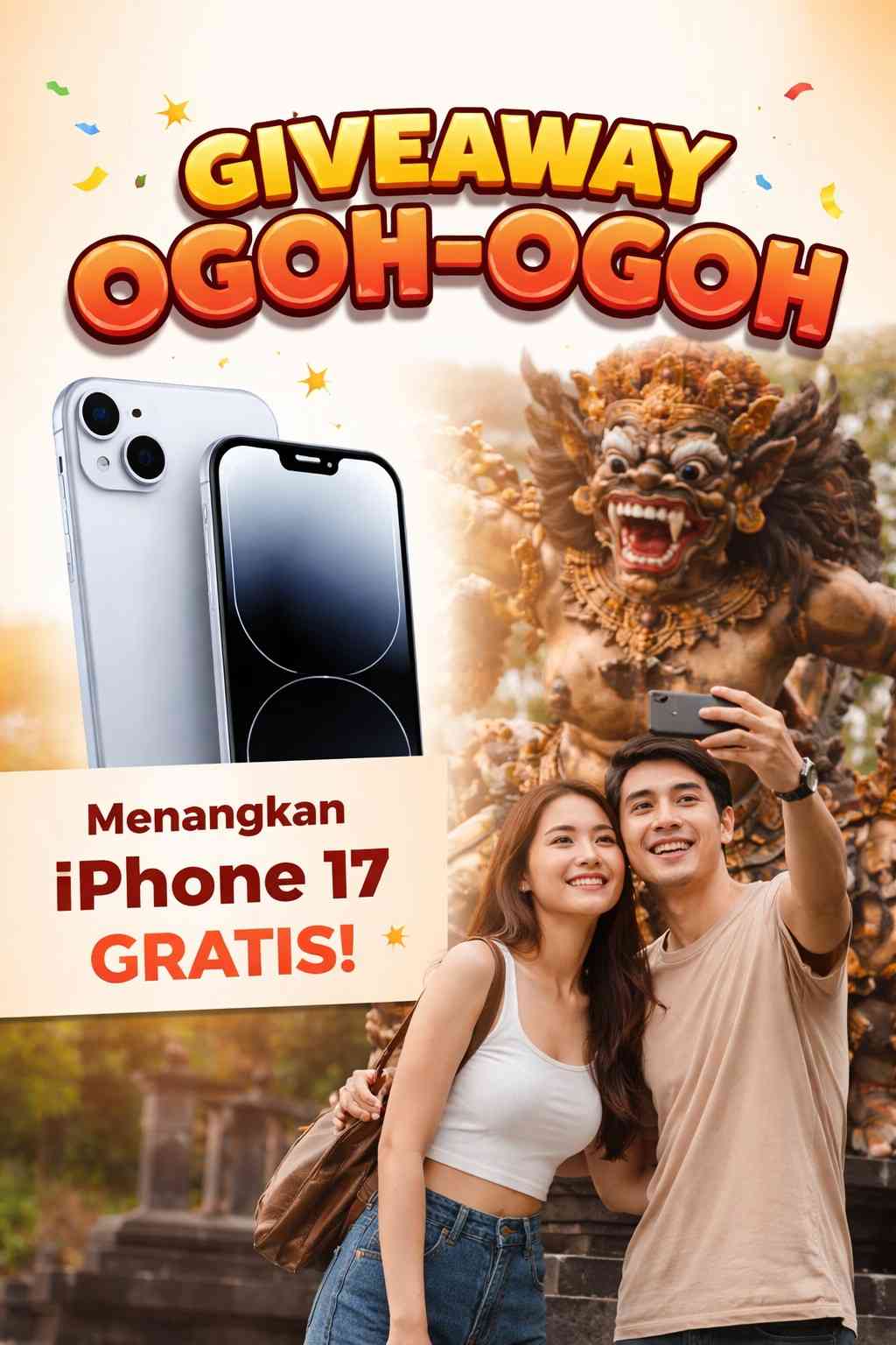 Giveaway Ogoh-Ogoh iPhone 17