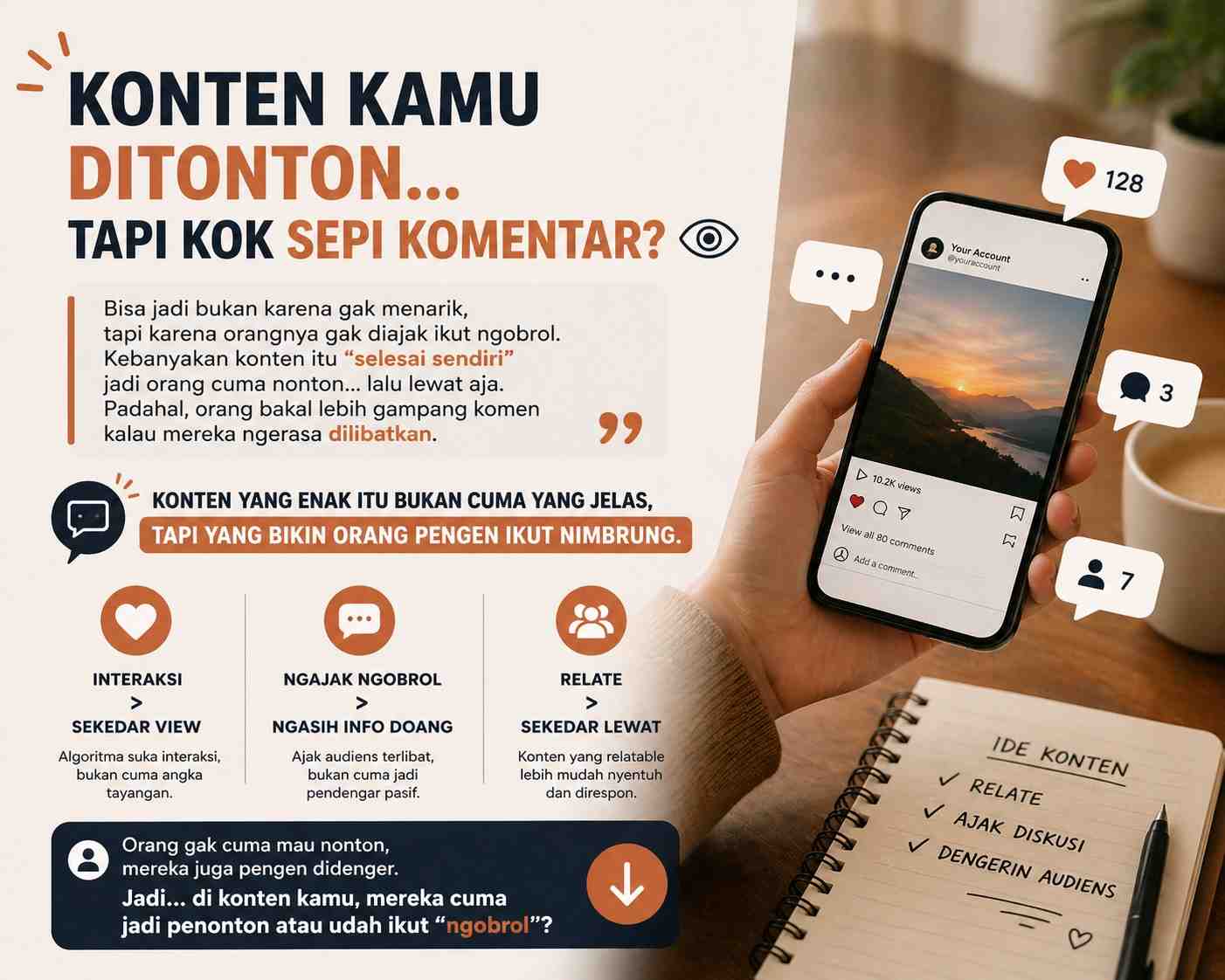 sepi komentar